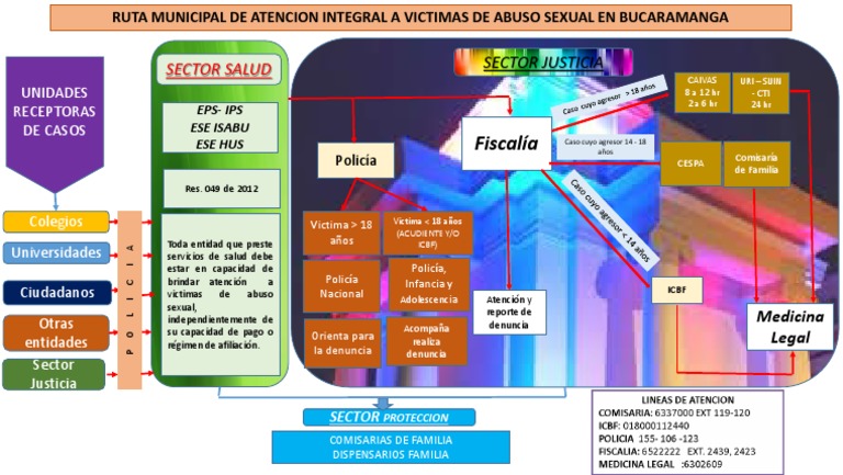 Ruta de Atención a Víctimas de Abuso Sexual | PDF | Violencia | Crimen ...