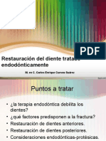 Restauracion de Diente Tratado Con Endodoncia