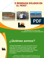 Gestión de residuos sólidos en el Perú: los principales retos y el marco normativo