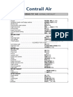 Contrail Air: Boeing 737 NG Normal Checklist