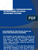 Physical Configurations As Outcomes of Socio Economic Systems