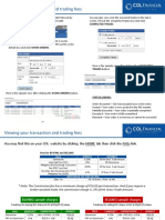 Viewing Your Transaction and Trading Fees: Completed Trades