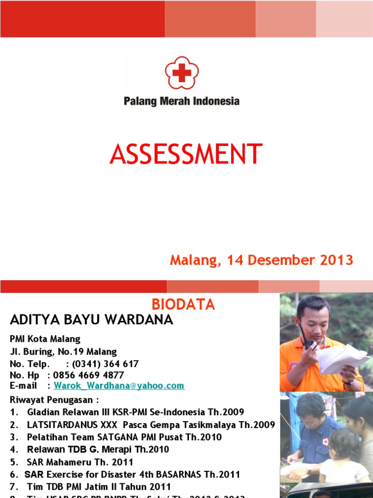 Panduan Assessment Bencana di Indonesia | PDF