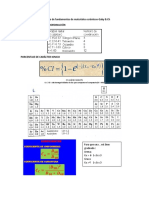 Formulario de Fundamentos de Materiales Cerámicos