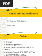 Internet Multimedia Architecture: Jim Chou and Thinh Nguyen