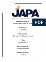 Tarea 2 de Seminario