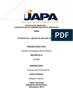 Planificación y control de utilidades en administración de empresas