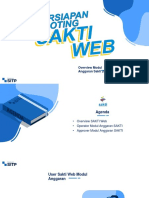 Overview Modul Anggaran SAKTI WEB