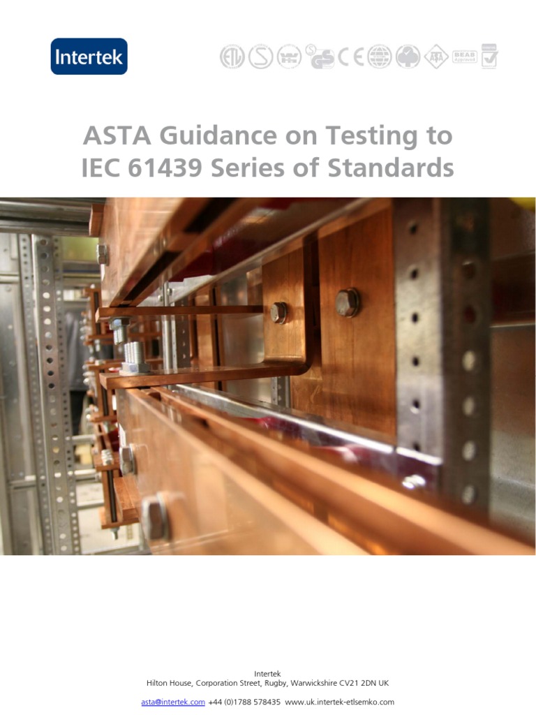 IEC_61439 Verification And Validation Insulator (Electricity)