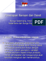 Materi Ke 4 - Penerapan Barisan & Deret