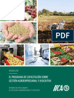 El Programa de Capacitación Sobre Gestión Agroempresarial y Asociativa PDF