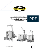 Speidels Braumeister: Operating Manual/brewing Instructions