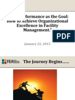 Achieving Organizational Excellence in Facility Management