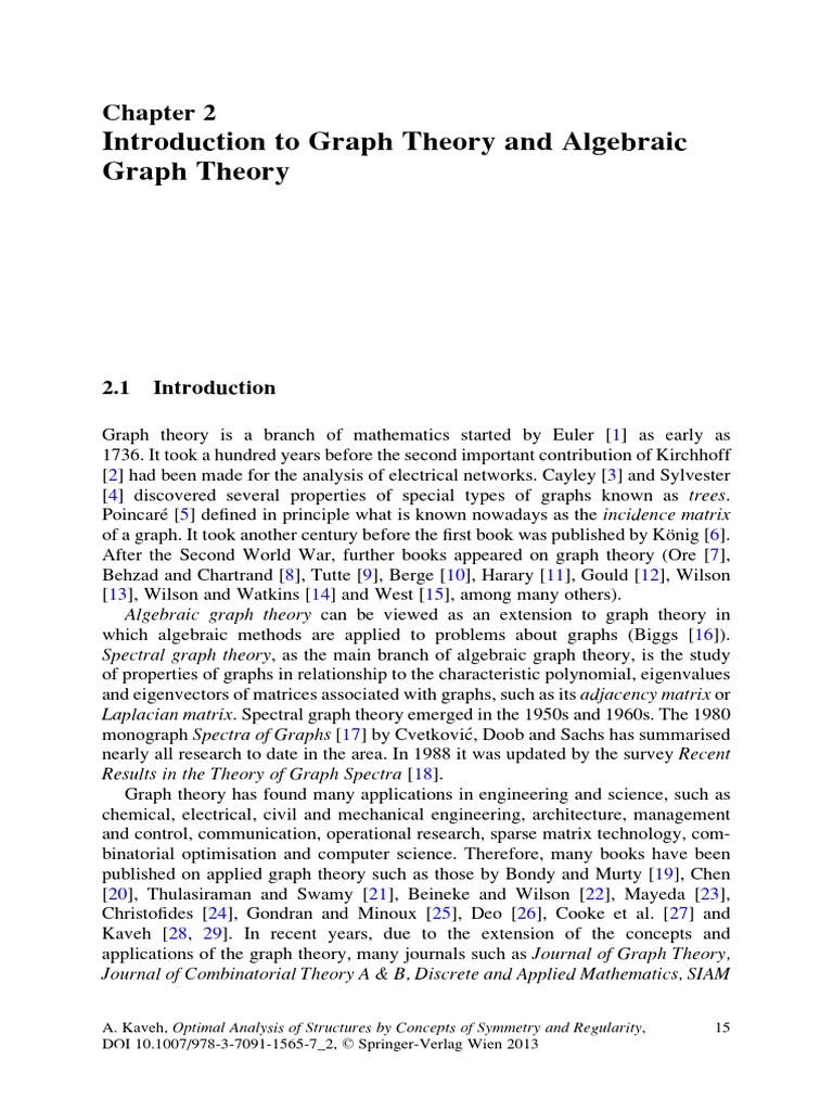 Introduction To Graph Theory | PDF | Eigenvalues And Eigenvectors ...