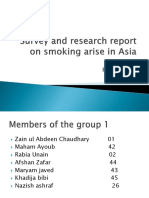 Survey Report On Tabbaco