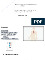 Cardiac Output, Preload, Contractility, Afterload, Blood Pressurepptx