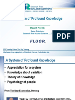 A System of Profound Knowledge: Steven S Prevette