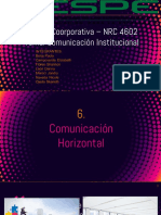 Imagen Coorporativa - NRC 4602 Tema: Comunicación Institucional