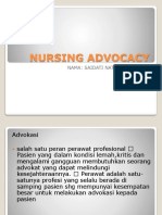 Nursing Advocacy
