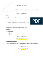 Cálculo de Pozo Séptico 200 Habitantes