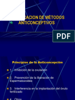 Clasificacion de Metodos Anticonceptivos