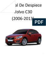 Volvo C30 (2006-2013) Manual de Despiece
