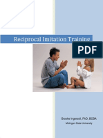 RIT Manual - Reciprocal Imitation Training