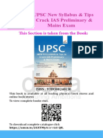 UPSC New Syllabus & Tips To Crack IAS Preliminary & Mains Exam PDF