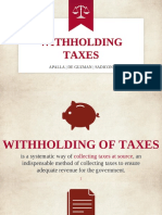 Group 11 - Withholding Tax