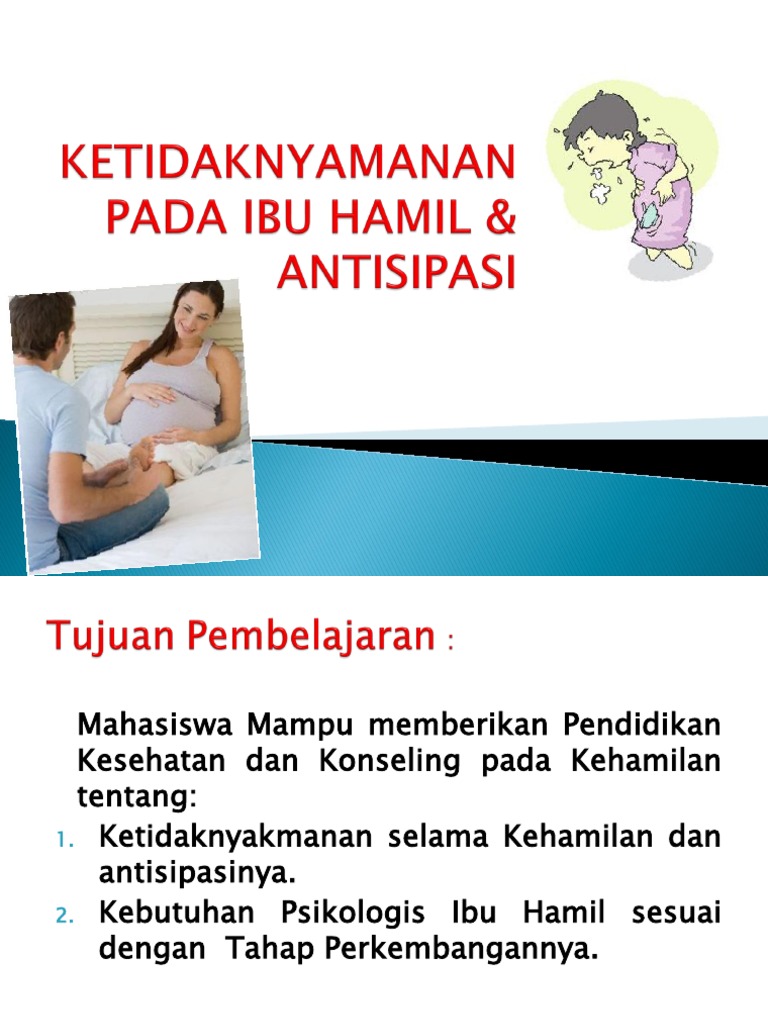 Ketidaknyamanan Pada Ibu Hamil