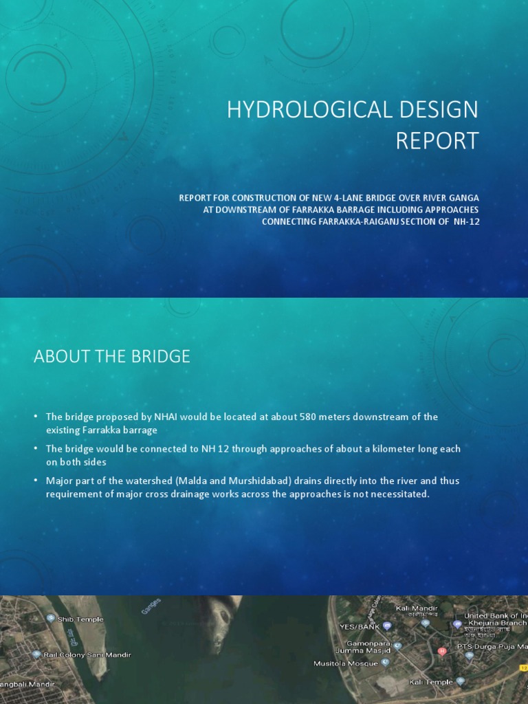 Hydrological Design for Farrakka Bridge | PDF | Drainage Basin ...