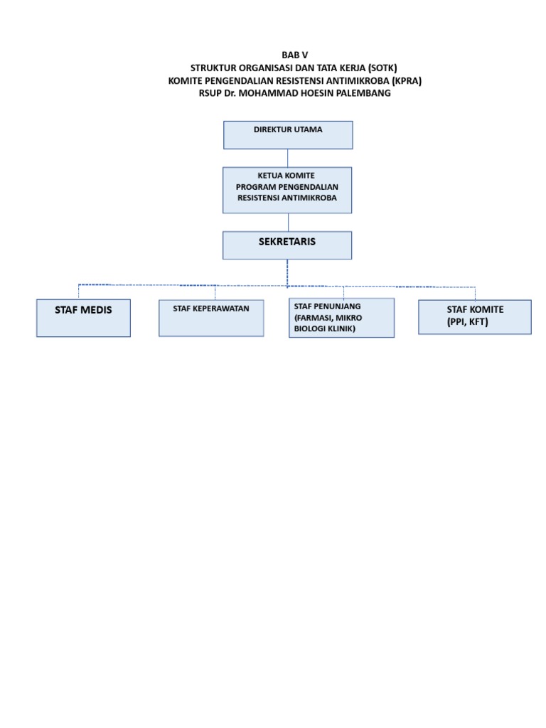 Struktur Organisasi Ppra Print | PDF