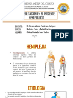 Rehabilitacion en Pacientes Hemiplejicos