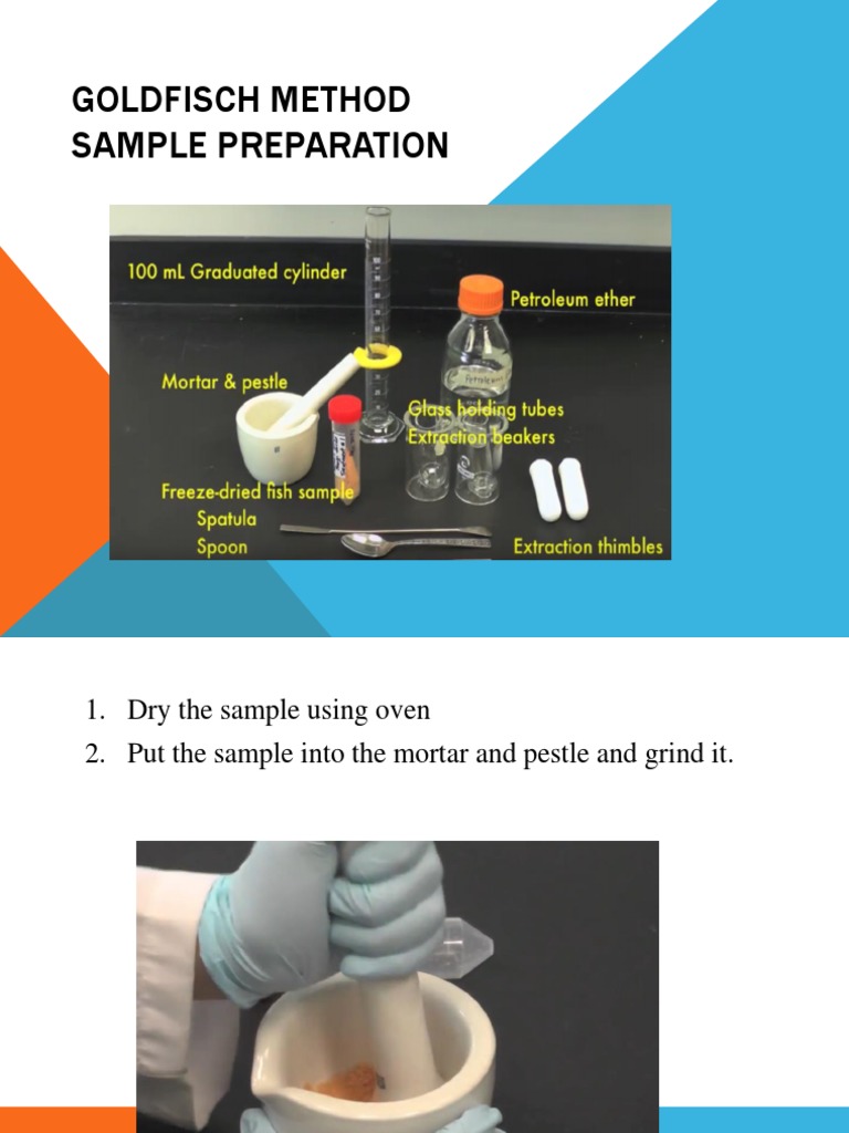 Goldfisch Method Sample Prep Guide | PDF | Wellness