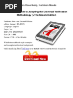 A Practical Guide To Adopting The Universal Verification Methodology (Uvm) Second Edition