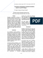 Breakdown Characteristics of Oilpolymer Composite Insulation Und