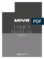 MP20 User Manual