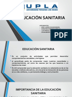 Educacion Sanitaria