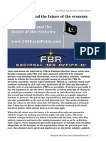 Tax Reforms in Pakistan