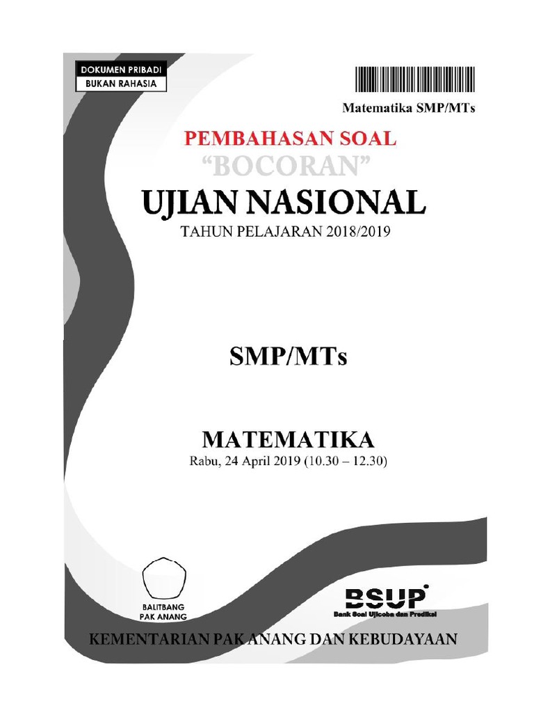 Bocoran Soal Un 2019 Dan Pembahasannya Wiwin Mintarsih M