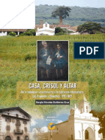 LIBRO, Casa, Crisol y Altar, Historia de Chiapas, Cintalapa, Sergio Nicolas Gutierrez