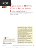 I - H C D P M: Dvancing N Ospital Linical Eterioration Rediction Odels