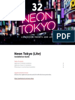 Neon Tokyo (Lite) : Installation Guide