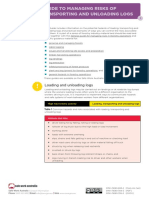 Guide Loading Transporting Unloading Logs