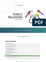 Public Relations Solution Study
