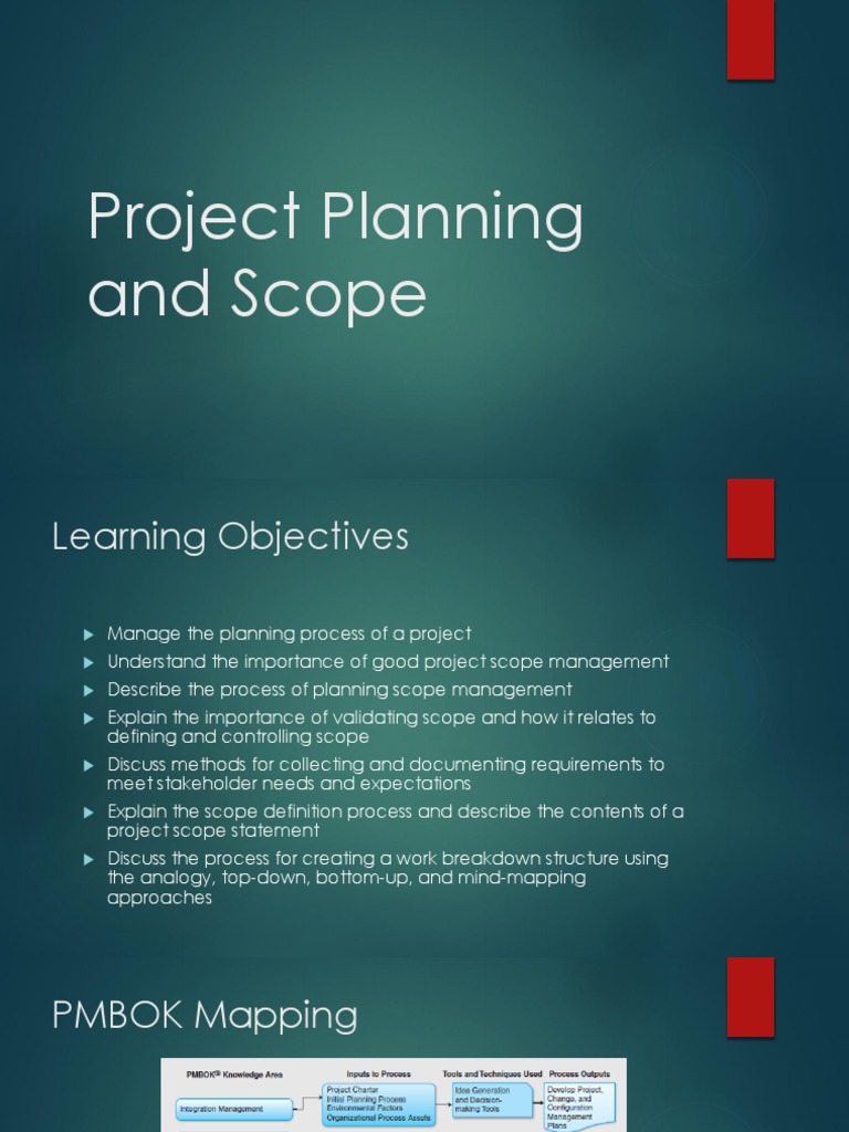 Project Planing | PDF | Project Management | Top Down And Bottom Up Design
