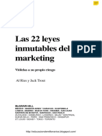 Al Ries y Jack Trout - Las 22 Leyes Inmutables Del Marketing PDF