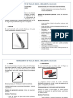 Procedimientos de Trabajo Seguro-Herramientas Manuales