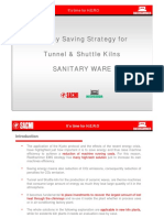 Energy Saving Strategy For Tunnel & Shuttle Kilnd PDF