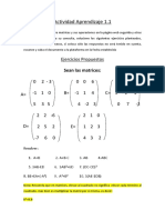 Vectores y Matrices AA1